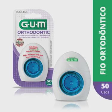Imagem de Fio dental ortodôntico gum 22,5M 50 unidades