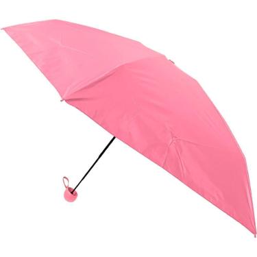 Imagem de Guarda-Chuva Portátil Tuli S08A00915NB com Estojo Rígido Rosa Oxford