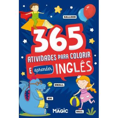 Imagem de Livro - 365 Atividades Para Colorir e Aprender Inglês