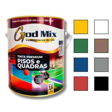 Imagem de Tinta Piso Premium Concreto Asfalto Calçada Quadra Contrapiso 3,6 Dive