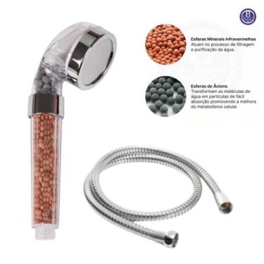 Imagem de Ducha Shower Para Lavatório De Salão Beleza + Mangueira Inox 1.20m