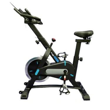 Imagem de Bicicleta Ergométrica Spinning 10Kg Inércia Pro Até 120Kg - Pluggei Se