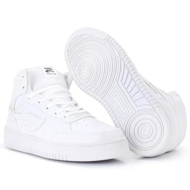 Imagem de Botinha Tenis Infantil Menina Casual Hart Star Kids (BRANCO, BR, Criança de 4 a 8 anos, Numérico, 31)