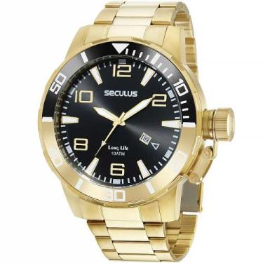 Imagem de Relógio Seculus Masculino Long Life Grande 44102gpsvda2
