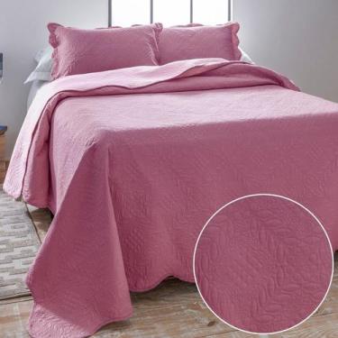 Imagem de Kit Colcha Queen Ultrasonic Dyuri Jolitex Cobre Leito Dupla Face 220x2