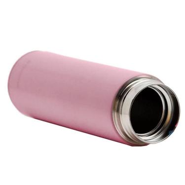 Imagem de Garrafa Térmica Inox 500ml Quente Frio Tampa Rosa Nº12