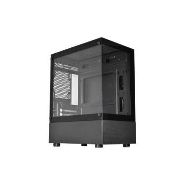 Imagem de Gabinete Aquário K-Mex Medusa, Micro ATX, Sem Fan, Sem Fonte - CG-01TW