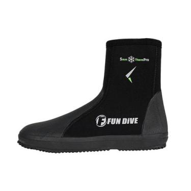 Imagem de B-01, Bota de neoprene 5 mm Mergulho Pesca Sub - FUN DIVE, 6 (BRA 37/3