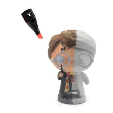 Imagem de Boneco para Colorir com Canetinhas Harry Potter - 3D Think BR
