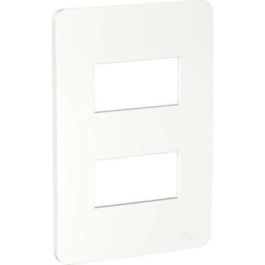 Imagem de Placa 4X2 2 Postos Branca Orion S730121004 Schneider