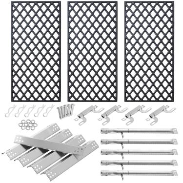 Imagem de GR2210601-MM-00 Peças de substituição Grelhas de grelha 614714 Flame Tamer 16261 Queimador para Membros Mark Grill Parts GR2210601-MM-00 09431 Tubo crossover GR2210601-MM-00-2 Sam's Club
