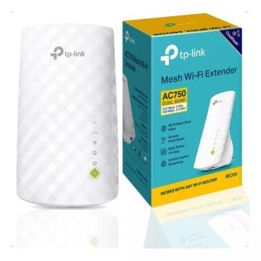 Imagem de TP-Link RE200 Wi-Fi Repetidor Dual Band AC750 Bivolt para Casa e Escri