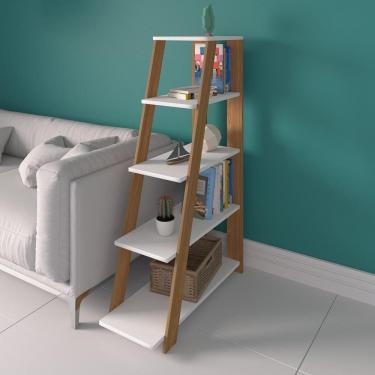 Imagem de Estante Organizadora Erba Freijó Branco