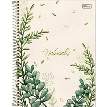 Imagem de Caderno Espiral Naturalis 1x1-80 Folhas - Tilibra - Verde