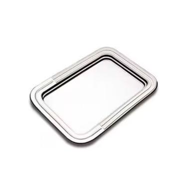 Imagem de Bandeja Retangular Tramontina Ciclo Inox 42x30 Cm
