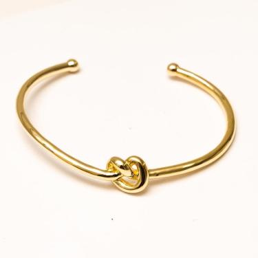 Imagem de Bracelete Nó Ajustável Banhado A Ouro 18k