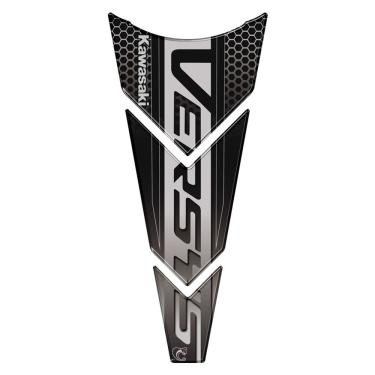Imagem de Adesivo Resinado Protetor De Tanque Moto Kawasaki Versys Preto Cor Preto