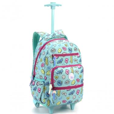 Imagem de Mochila De Rodas Color Up Seanite Azul