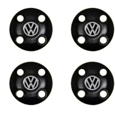 Imagem de Jogo Calota Centro Roda Gol Voyage Parati Saveiro Santana G1 G2 G3 G4 