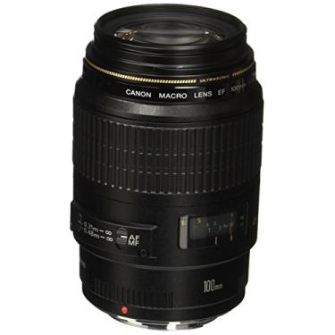 Imagem de Lente EF 100mm F/2.8 Macro USM, Canon, Preto