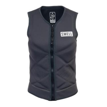 Imagem de SWELL Wakesurf Colete De Neoprene Feminino Para - Projetado Exclusivamente Wakesurf, Mas Ótimo Todas As Outras Atividades Aquáticas! (Azul-Marinho, Grande)