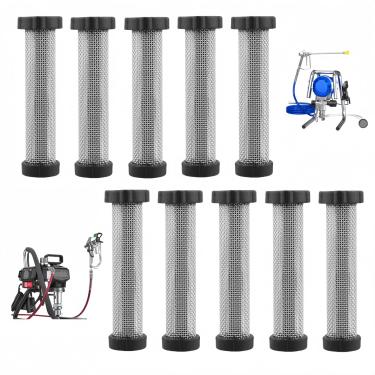 Imagem de HHLZDHH Pacote Com 10 Filtros De Coletor Para Pulverizador Tinta 288747 40 Malhas, Compatível As Séries Graco Magnum X5/X7/Xr5/Xr7/Prox