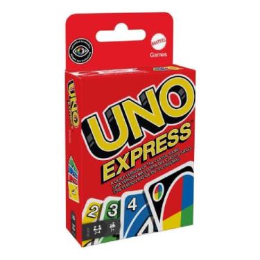 Imagem de Jogo De Cartas Uno Express Mattel Matjdf56