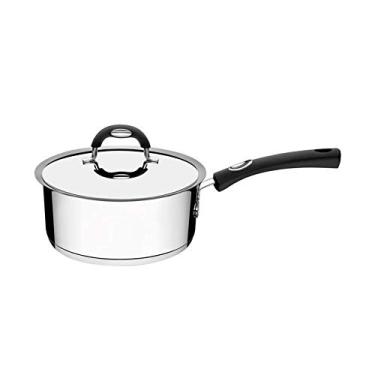 Imagem de Panela Tramontina Duo Silicone em Aço Inox Fundo Triplo com Tampa e Cabo de Silicone 20 cm 2,8 L
