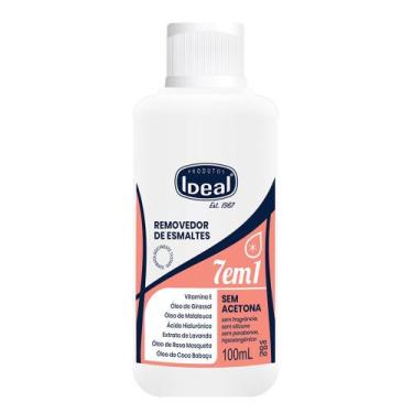 Imagem de Removovedor de Esmalte Ideal 7 em1 Sem Acetona 100ml