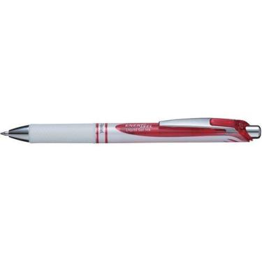 Imagem de Caneta Pentel Energel Retratil BL77PW 0,7mm,  Vermelha