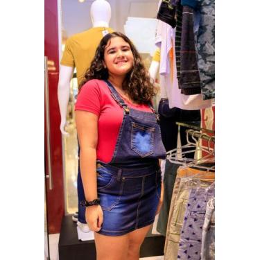 Imagem de Jardineira Feminina Jeans - TAGWOODS