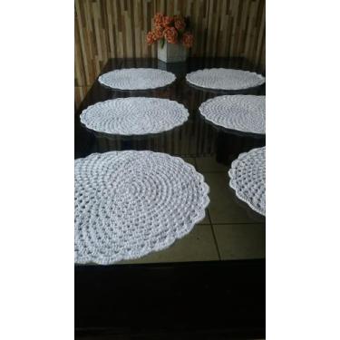 Imagem de Kit Sousplat de Croche - Zil Rodrigues Crochê