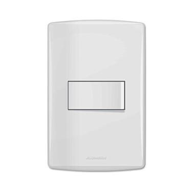 Imagem de Módulo Interruptor Simples, Alumbra, Siena 6011, Branco