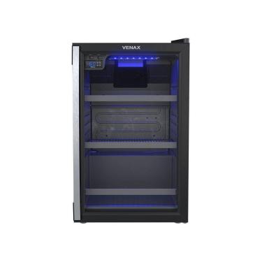 Imagem de Cervejeira Venax Blue Light 100 Preto Fosco 127V