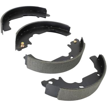 Imagem de QUALITY-BUILT Premium - Substituição original da sapata de freio de tambor traseiro para Toyota 1998-2003 (Siena) - FS729
