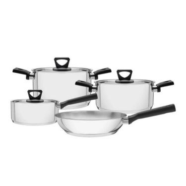 Imagem de Conjunto De Panelas Tramontina Brava Em Aço Inox Inox