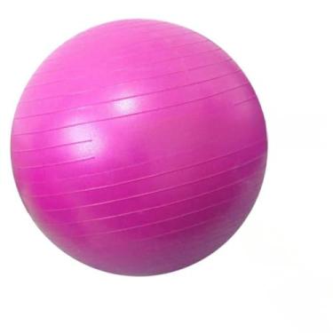 Imagem de Bola Pilates, Bola de GináStica SuíçA, 55cm, Tecnologia à Prova de ExplosãO(Rosa)