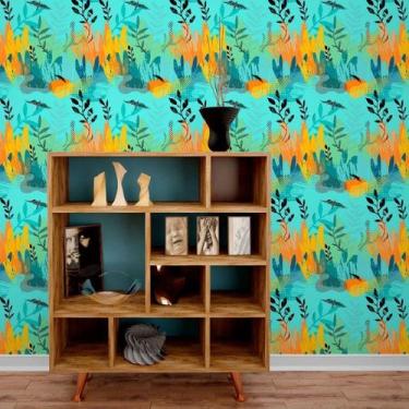 Imagem de Papel de Parede Adesivo Abstrato N013277 0,58x2,5M - Adesivo BR