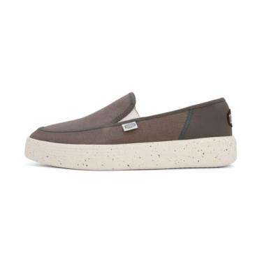 Imagem de Hey Dude Sunapee Sport Mesh Cinza Tamanho 8 | Sapatos masculinos | Tênis casual masculino | Confortável e leve