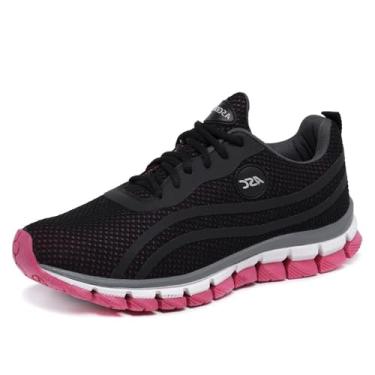 Imagem de Tenis Esportivo Academia Corrida Caminhada Leve Confortavel Moderno Macio Tamanho:34;Cor:Rosa;Gênero:Masculino;Departamento BS:Esporte