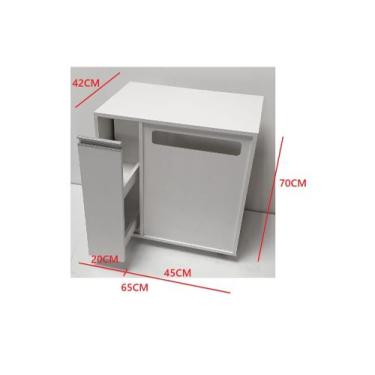 Imagem de Armário para Botijão de gás com Porta latas, Porta temperos - Dylon mo