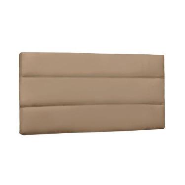 Imagem de Painel de Cama 195cm Greta Suede - Lucadi Home, Suede Bege
