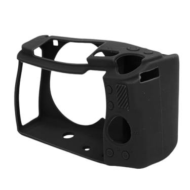Imagem de EBTOOLS Capa Protetora para Câmera, Capa de Silicone para Câmera Zve10 M2, Protetora de Silicone, Contra Arranhões, Quedas e Poeira, Lavável, Elástica, para Fotografia, Viagens (Preto)