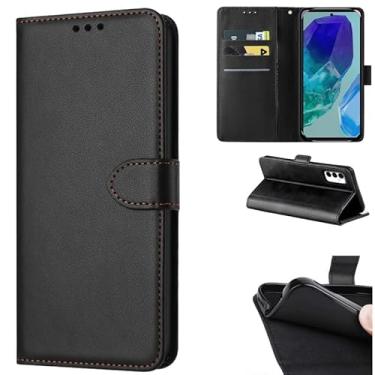 Imagem de Capa Carteira Para Galaxy M55 Capinha Flip Case Preta Premium
