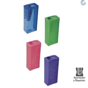 Imagem de Apontador C/ Deposito Glitz Sortido - Faber Castell