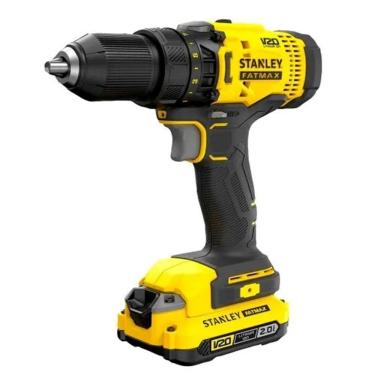 Imagem de Parafusadeira Furadeira Stanley SCD700D2K 1/2 2 Baterias 20V 1500 RPM Bivolt