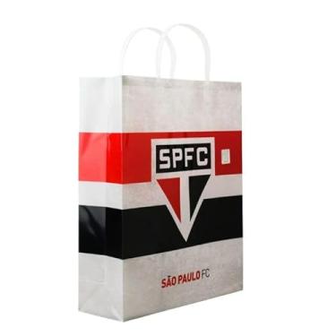 Imagem de Sacola De Presentes Escudo Time 33x9x27cm - SPFC