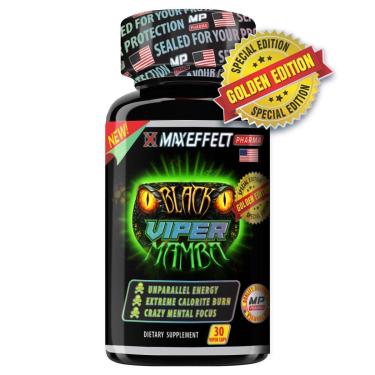 Imagem de Termogênico Black Viper Mamba MaxEffect Pharma 30 Caps-Unissex