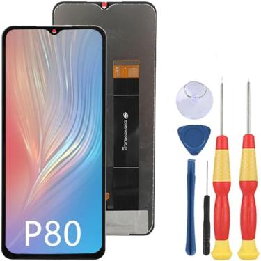 Imagem de SiuVorZhi Tela LCD compatível com Cubot P80 Display LCD Touch Screen Repair Peças de reposição com ferramentas