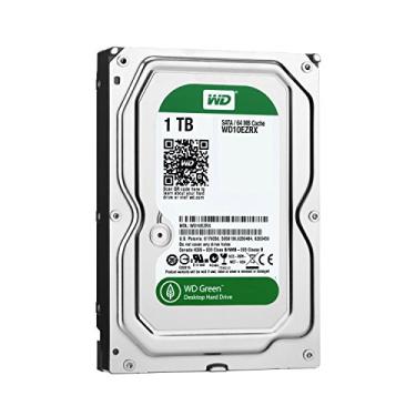 Imagem de (Modelo antigo) WD Green 1TB Disco rígido de desktop: 3,5", SATA 6 Gb/s, IntelliPower, 64MB Cache WD10EZRX